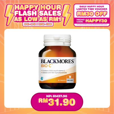 (HAPPY HOUR) BLACKMORES BIO C 1000MG (30'S)